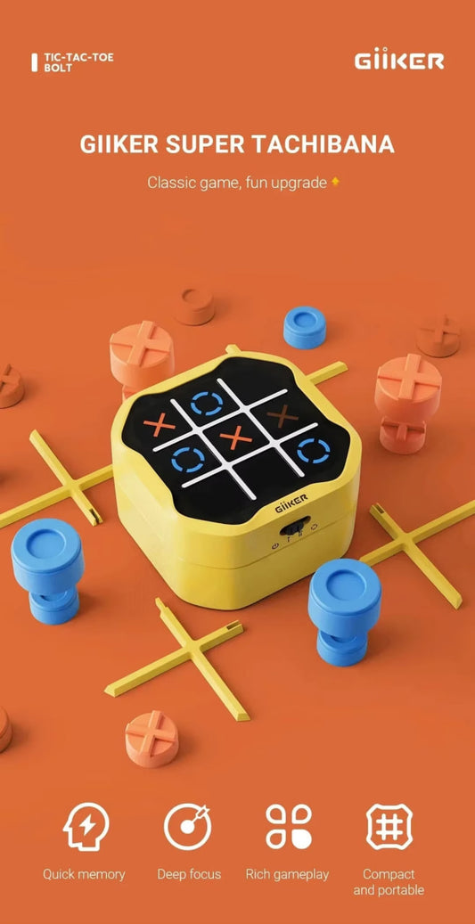 Giiker Super TIC-TAC-TOE BOLT – A Fun & Strategic Puzzle Game! 🎲⚡